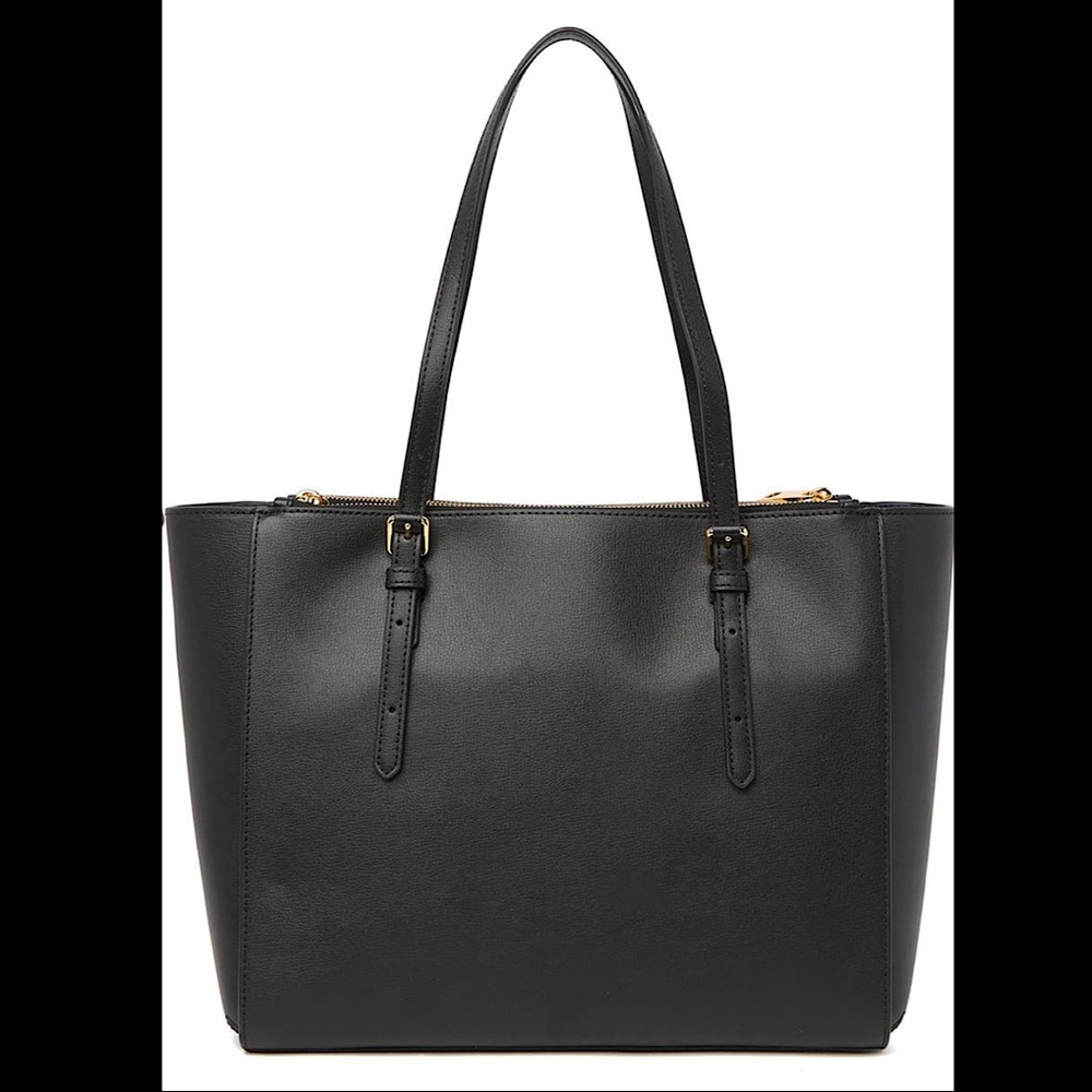 🔥🔥🔥NEW Marc Jacobs Commuter Black Leather Tote - Picture 2 of 13